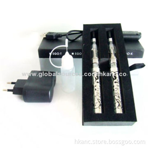 eGo K Electronic Cigarette Starter Kit, Gift Box Packing, 2 in Kit